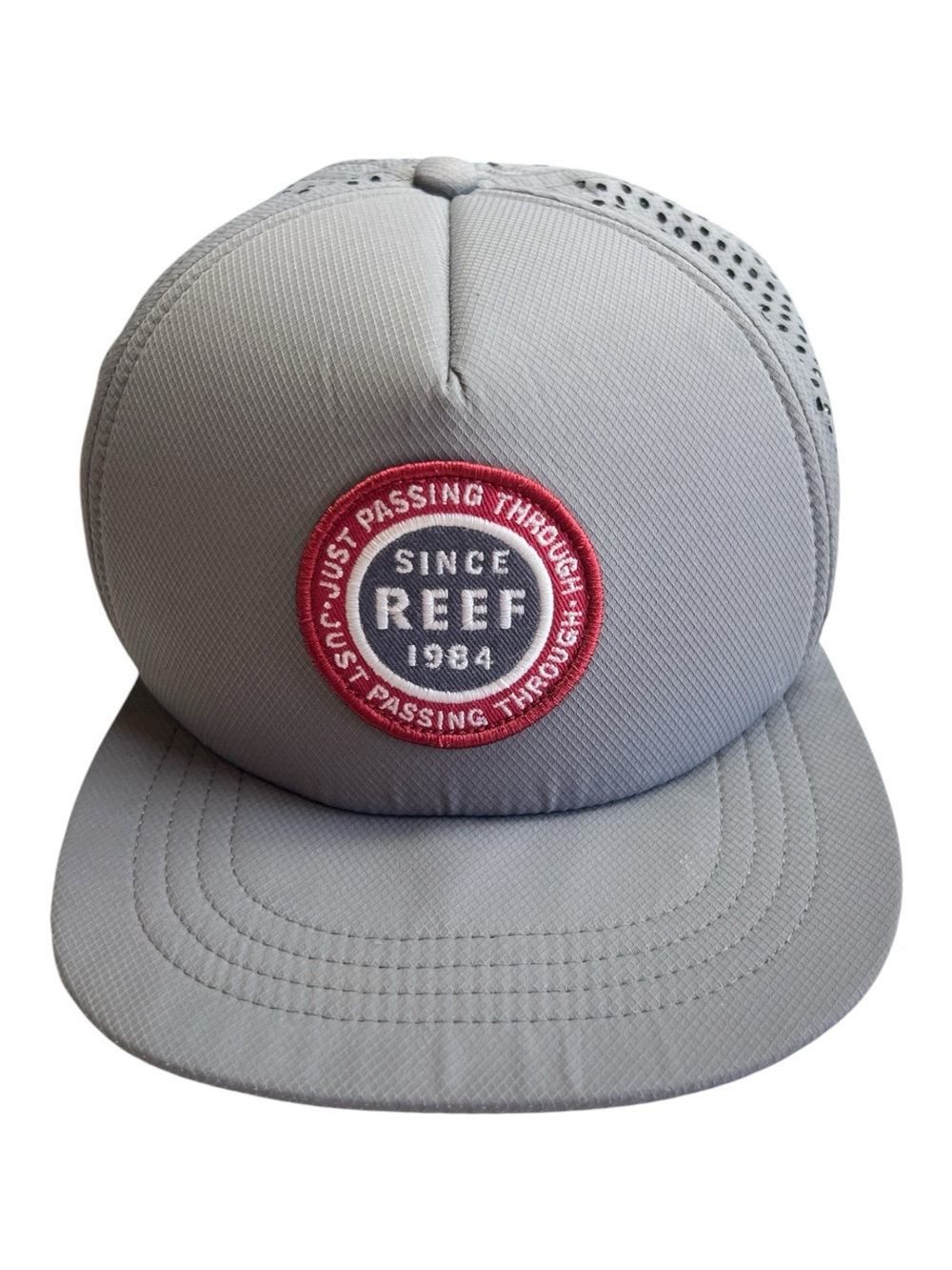 Reef Baseball Grey Trek Hat New